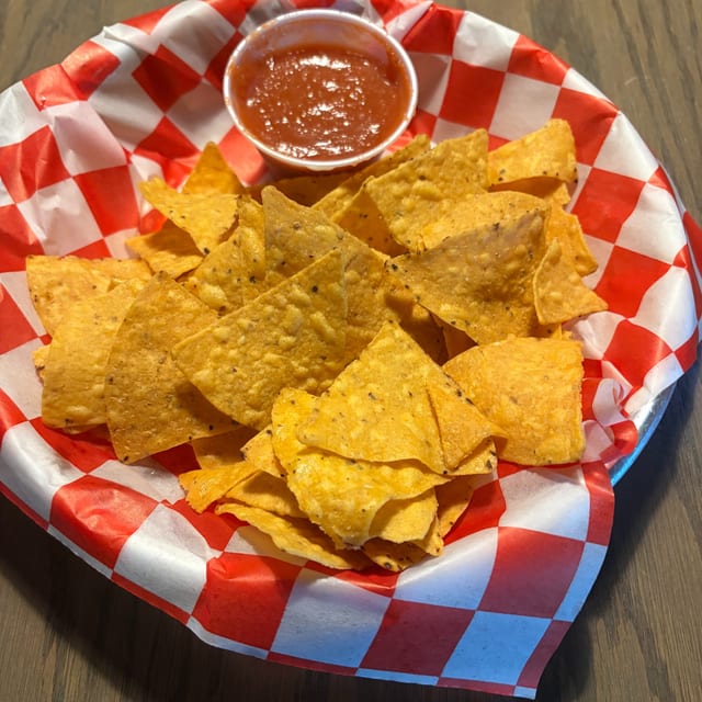 Tortilla Chips & Salsa.